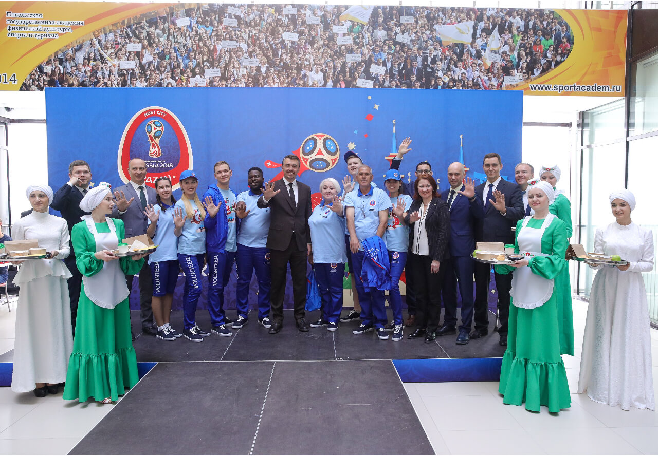 «Тюбетей» был официальным оператором питания городских волонтеров футбольного Чемпионата Мира 2018